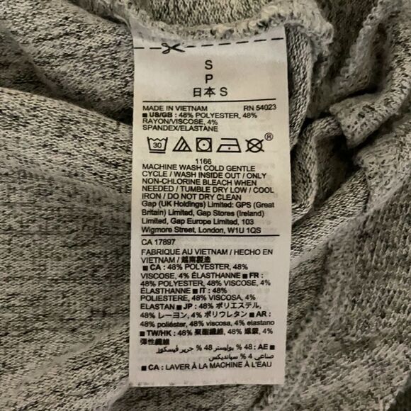 GAP Oversized Sleeveless Scoop Neck Top Size Small - Picture 9 of 11